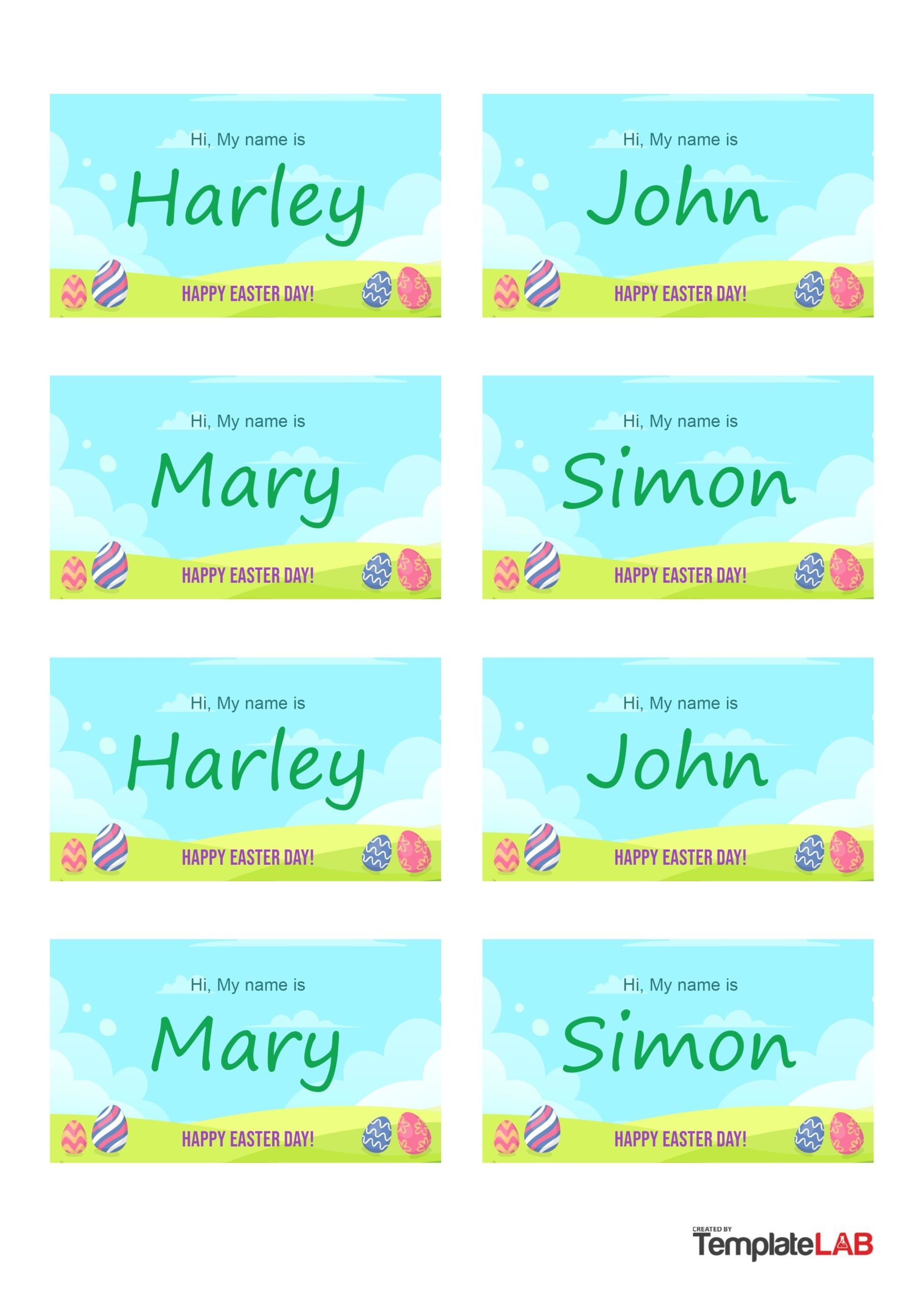 19 Editable Name Tag &amp; Name Badge Templates [Free] with Free Printable Name Badge Template