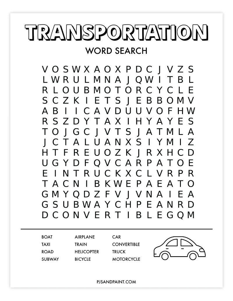 23 Free Printable Word Searches - Pjs And Paint for Free Printable Word Searches For Adults