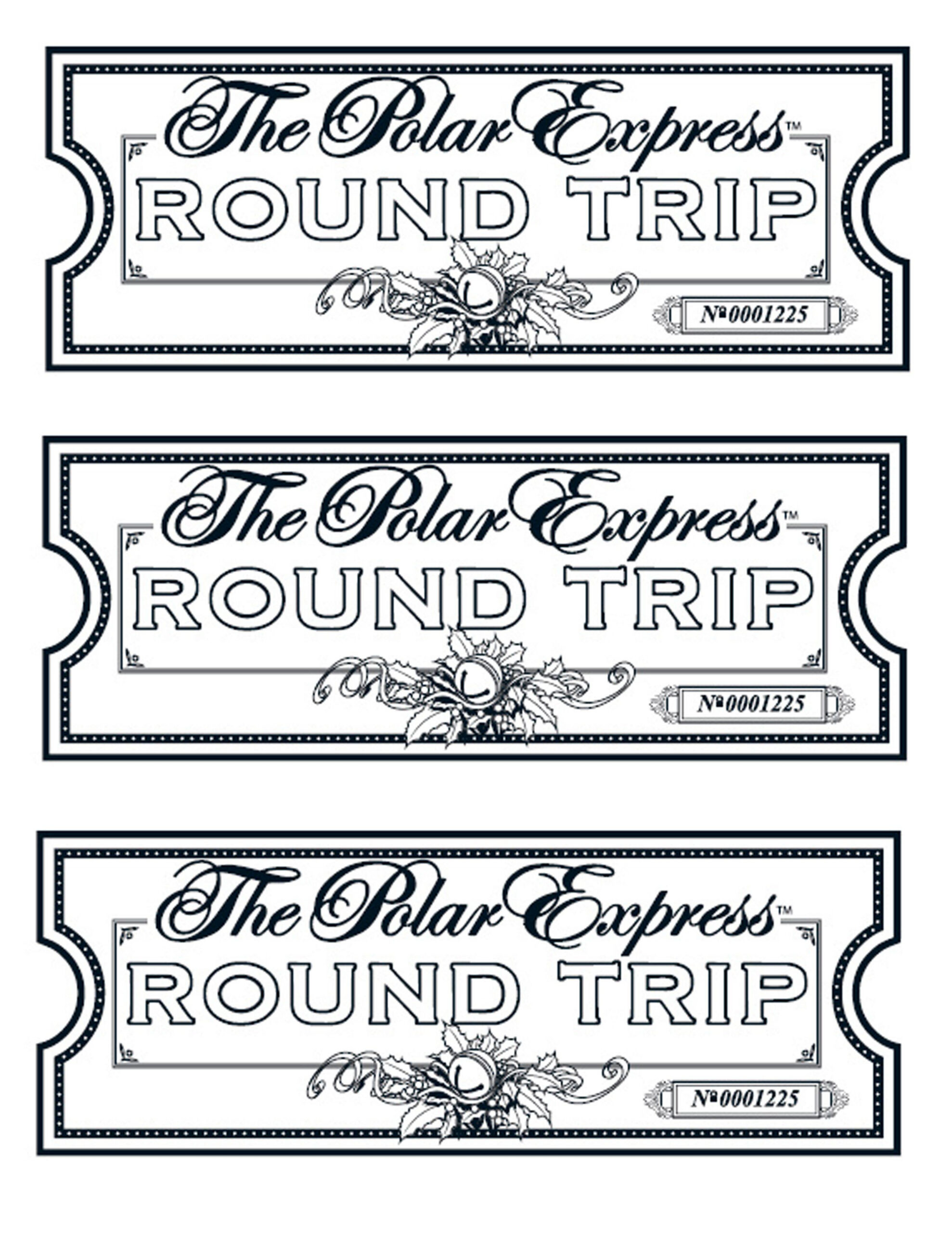 7 Polar Express Ideas | Polar Express, Polar Express Party, Polar intended for Polar Express Tickets Printable Free