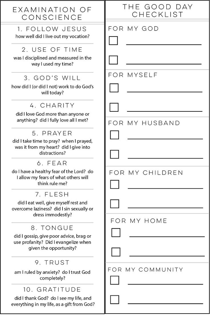 A Mother&amp;#039;S Call To Greatness - Catholic Sprouts | Examination Of regarding Printable Examination of Conscience Worksheet