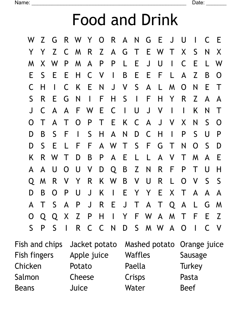 Bananas Word Search - Wordmint intended for Large Print Word Search Printable