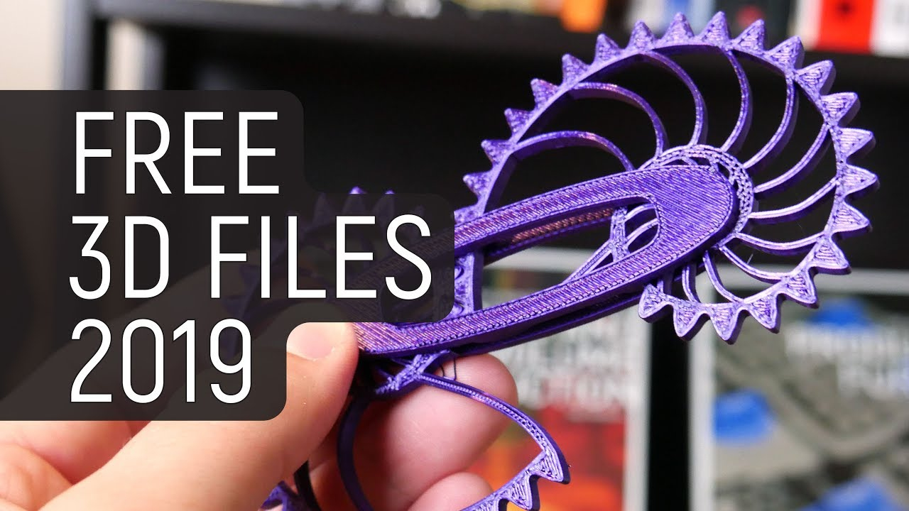 Best Sources For Free 3D Printing Models (And More) In 2019 with 3d Printable Files Free Download