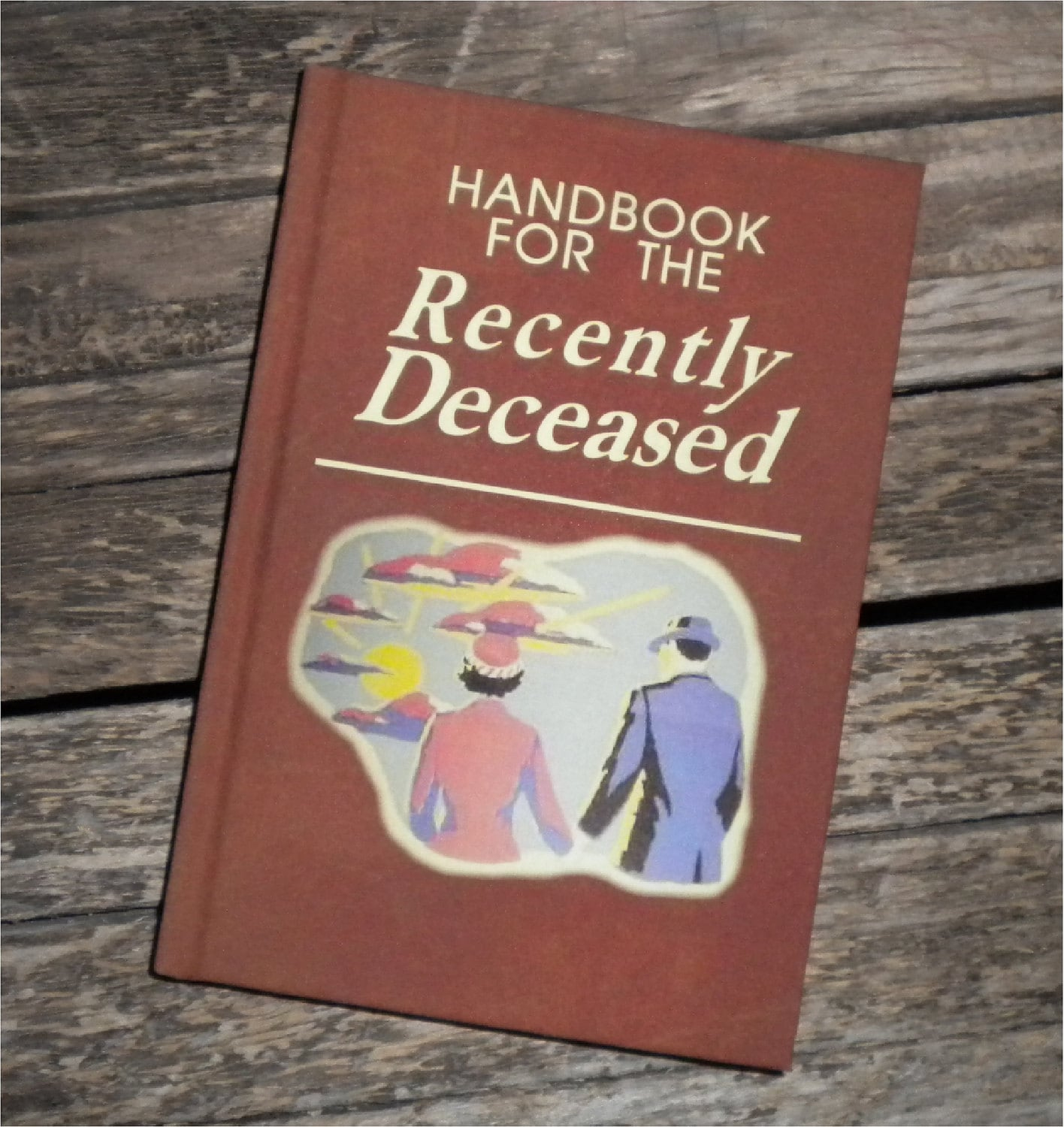 Blank Book Journal - Handbook For The Recently Deceased - / Movie for Printable Handbook For The Recently Deceased
