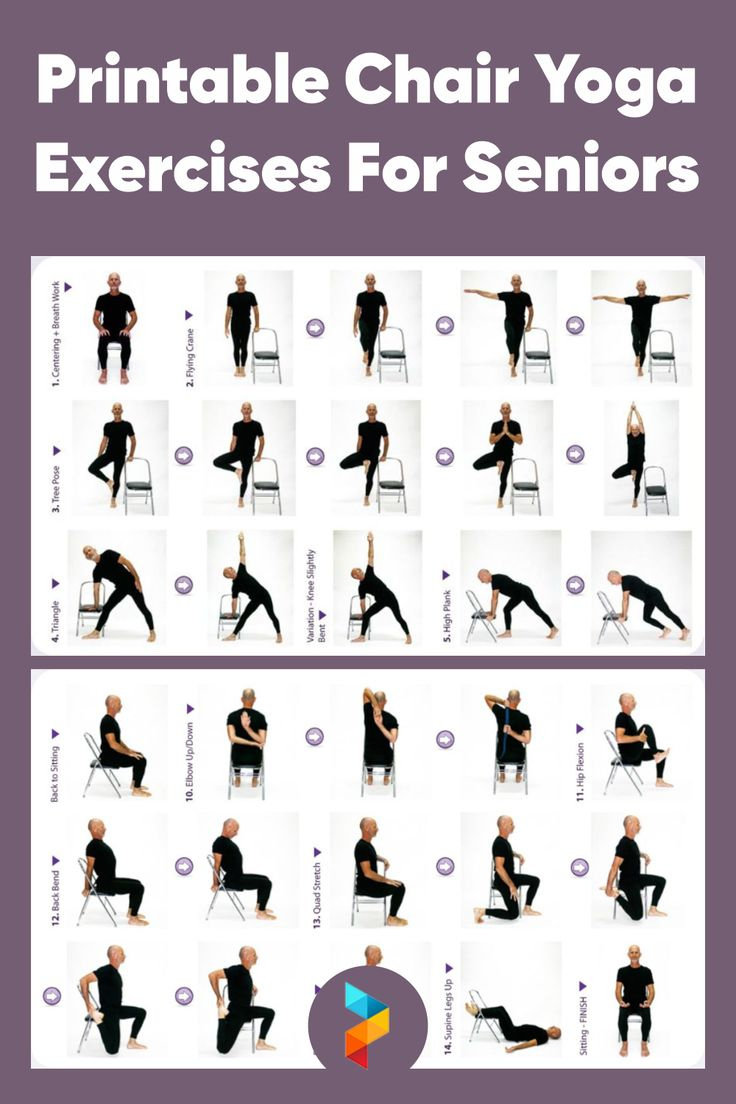 Chair Yoga Exercises For Seniors - 20 Free Pdf Printables | Printablee inside Printable Exercises For Seniors with Pictures
