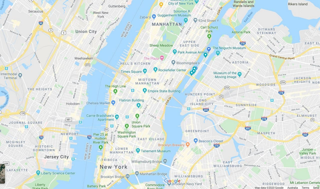 Explore Map Of Manhattan Ny | Detailed Nyc Tourist Maps, Streets inside Printable Street Map Of Manhattan Ny
