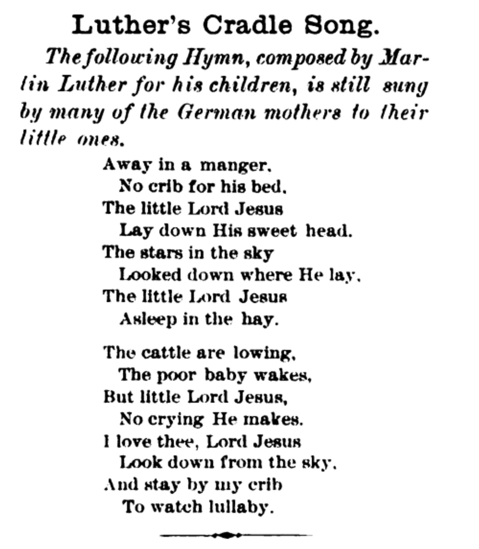 File:away In A Manger Lyrics - Wikimedia Commons pertaining to Lyrics Away In A Manger Printable