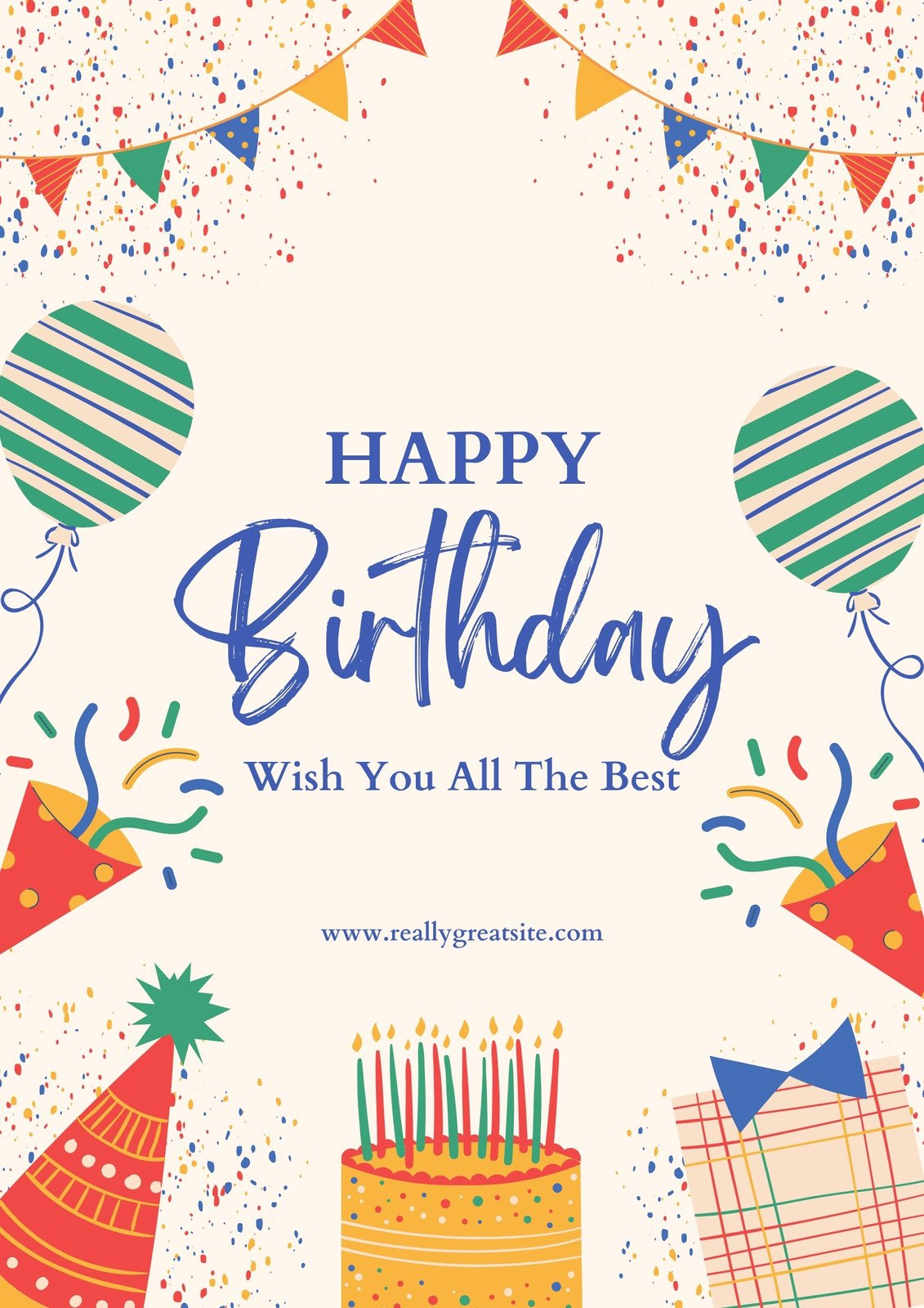 Free And Customizable Birthday Templates | Canva with Custom Happy Birthday Sign Printable