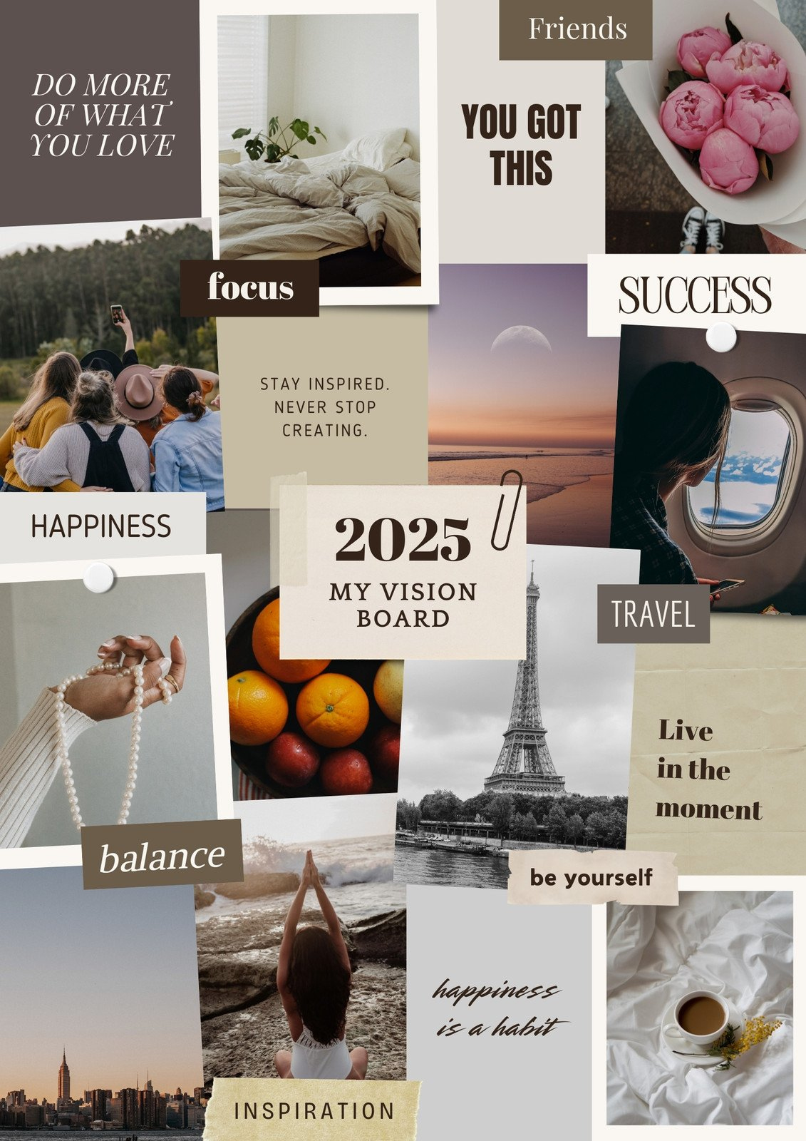 Free And Customizable Vision Board Templates throughout Printable Vision Vision Board Pictures To Use