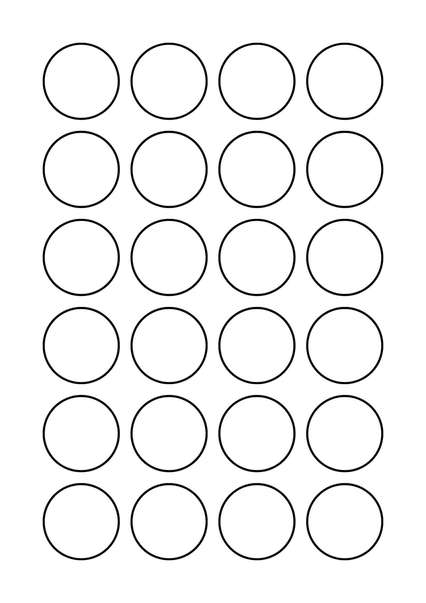 Free Circle Template Printable (12 Different Sizes) | The Pink within 12 Inch Circle Template Printable
