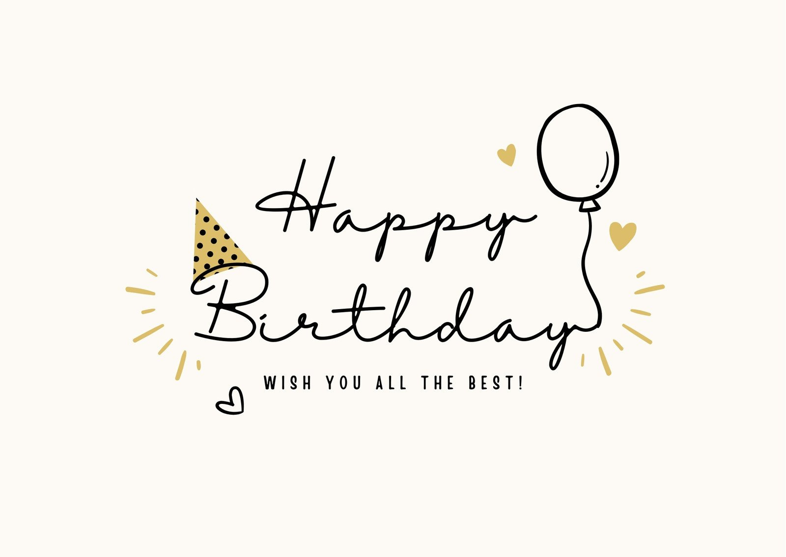 Free, Custom Printable Birthday Card Templates | Canva within Printable Birthday Cards For Free