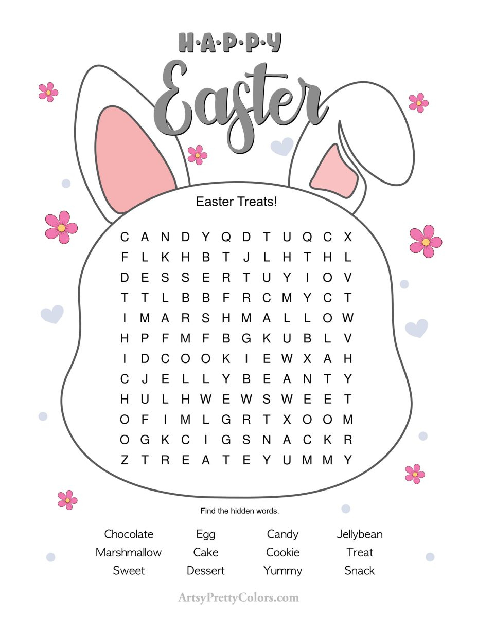 Free Easter Word Search Printable Puzzles! (Uncover The Fun within Easter Word Search Free Printable