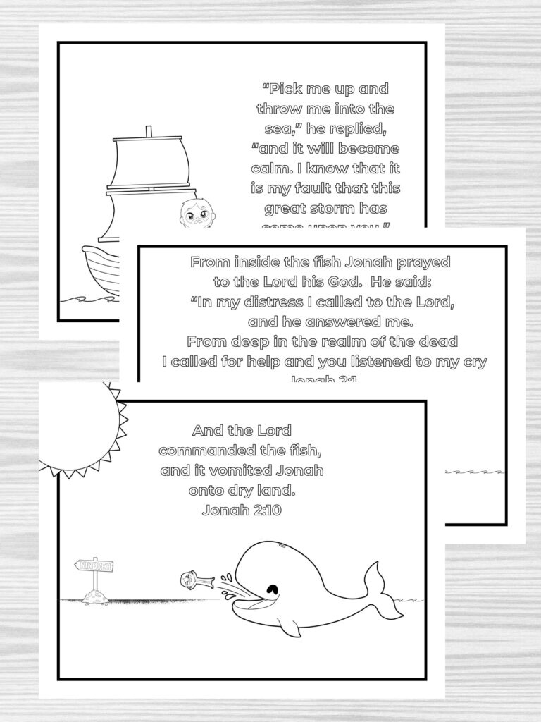 Free Jonah And The Whale Printables | Healing Home inside Free Printable Jonah and the Whale Craft Template