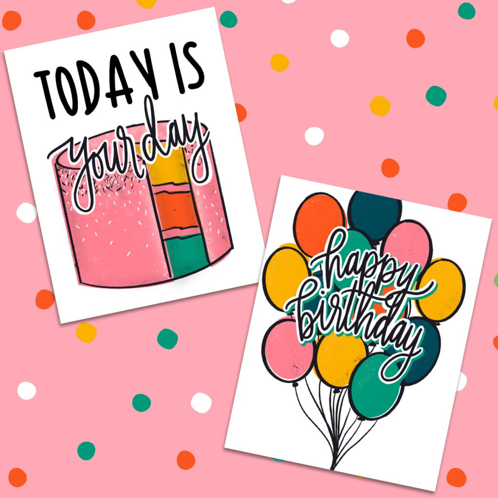 Free Printable Birthday Cards - Pineapple Paper Co. intended for Birthday Cards For Her Free Printable