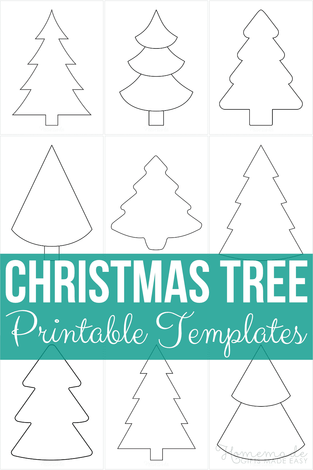 Free Printable Christmas Tree Templates And Outlines pertaining to Free Printable Templates For Christmas