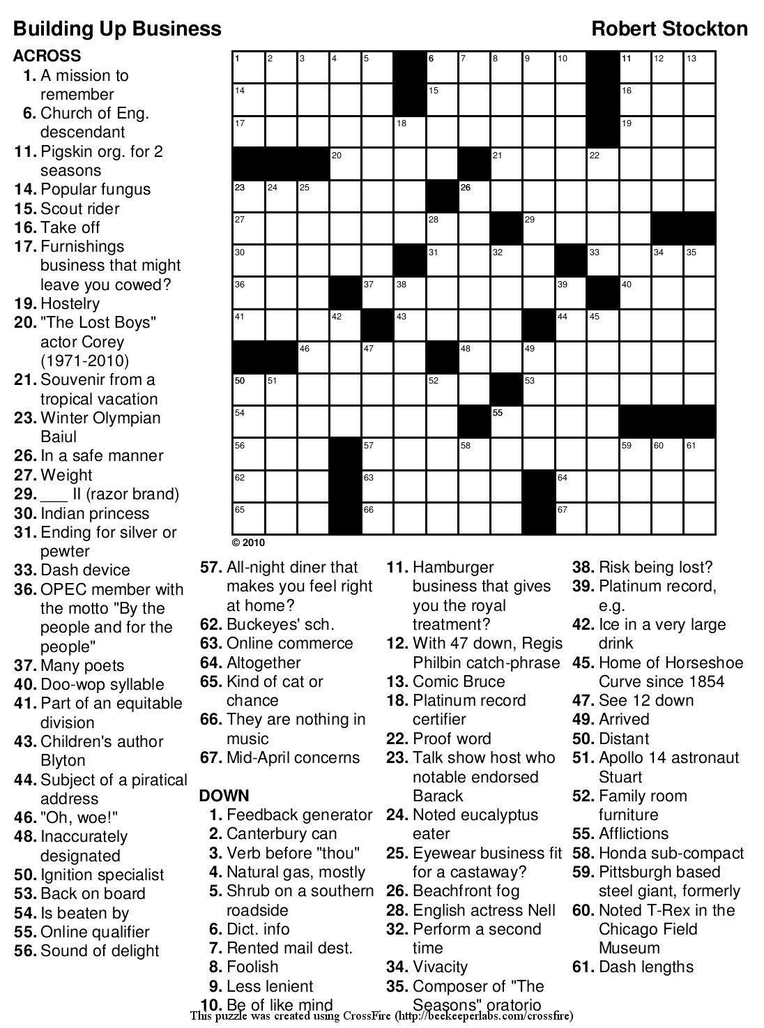 Free Printable Crossword Puzzles Usa Today - Worksheets Library regarding USA Today Printable Crossword Puzzle