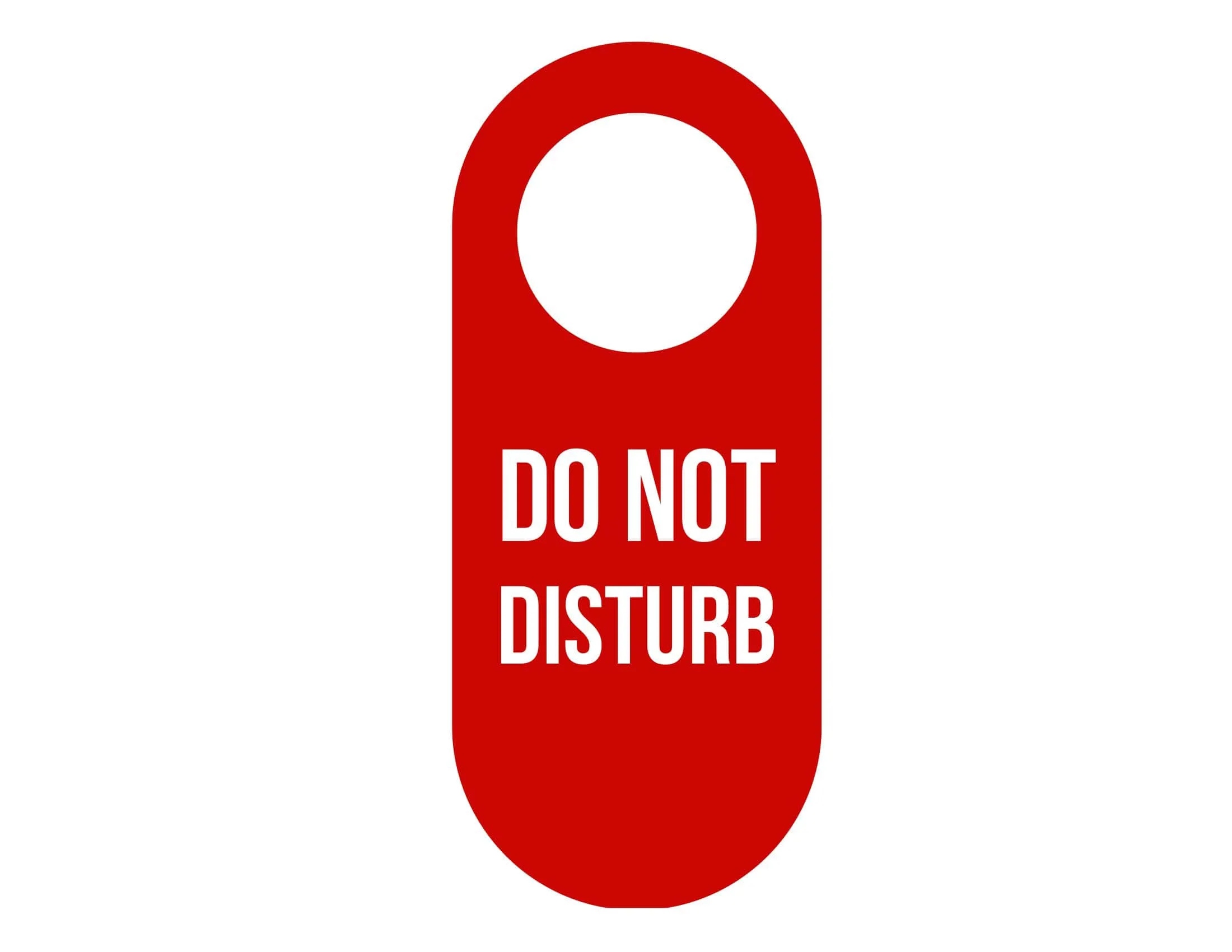 Free Printable Do Not Disturb Sign Templates [Pdf, Word] pertaining to Do Not Disturb Sign Printable