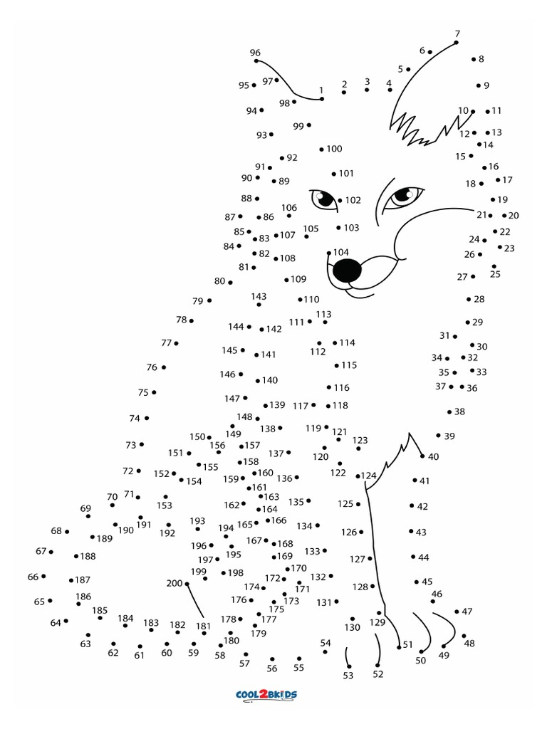 Free Printable Dot To Dot, Download Free Printable Dot To Dot Png in Dot To Dot Printables 1-200