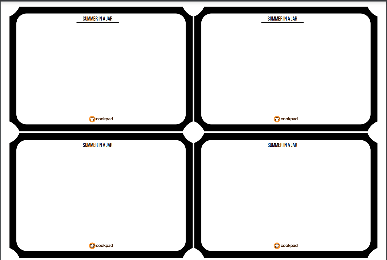 Free Printable Jam Jar Labels within Free Printable Jam Jar Labels