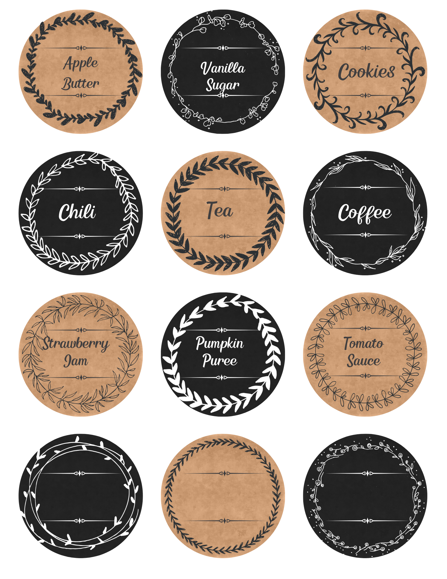 Free Printable Mason Jar Labels - Jill Goes within Jelly Jar Labels Printable Free