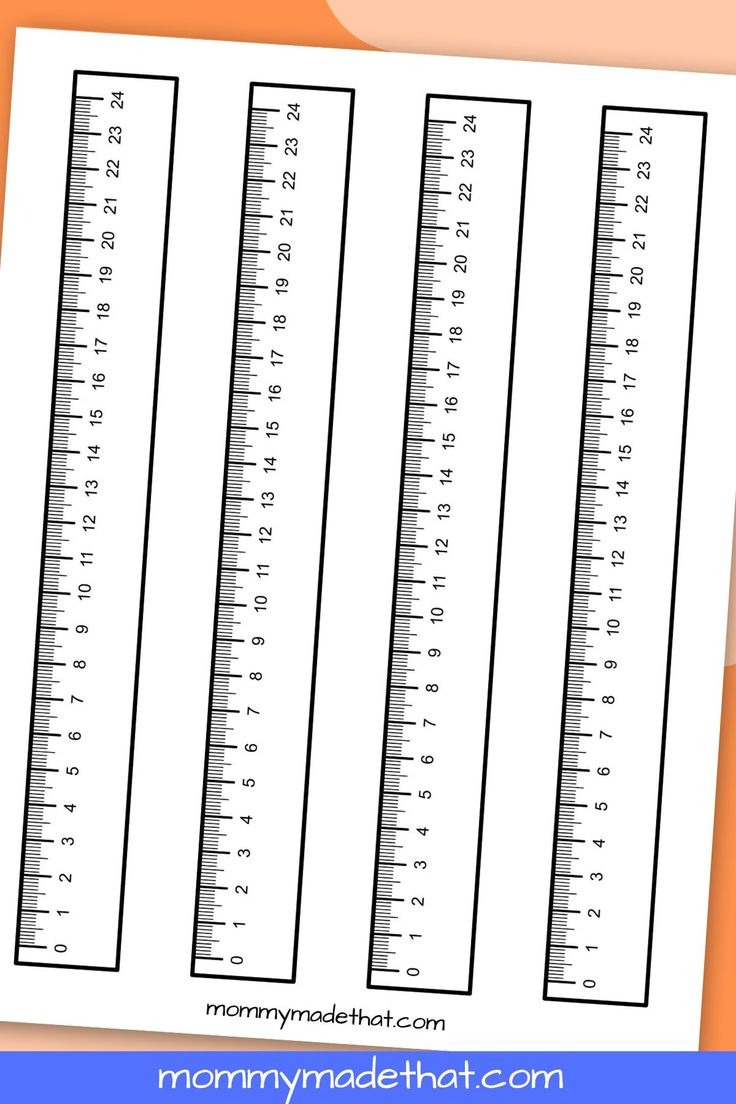 Free Printable Millimeter Ruler (Actual Size) in Actual Size Millimeter Ruler Printable