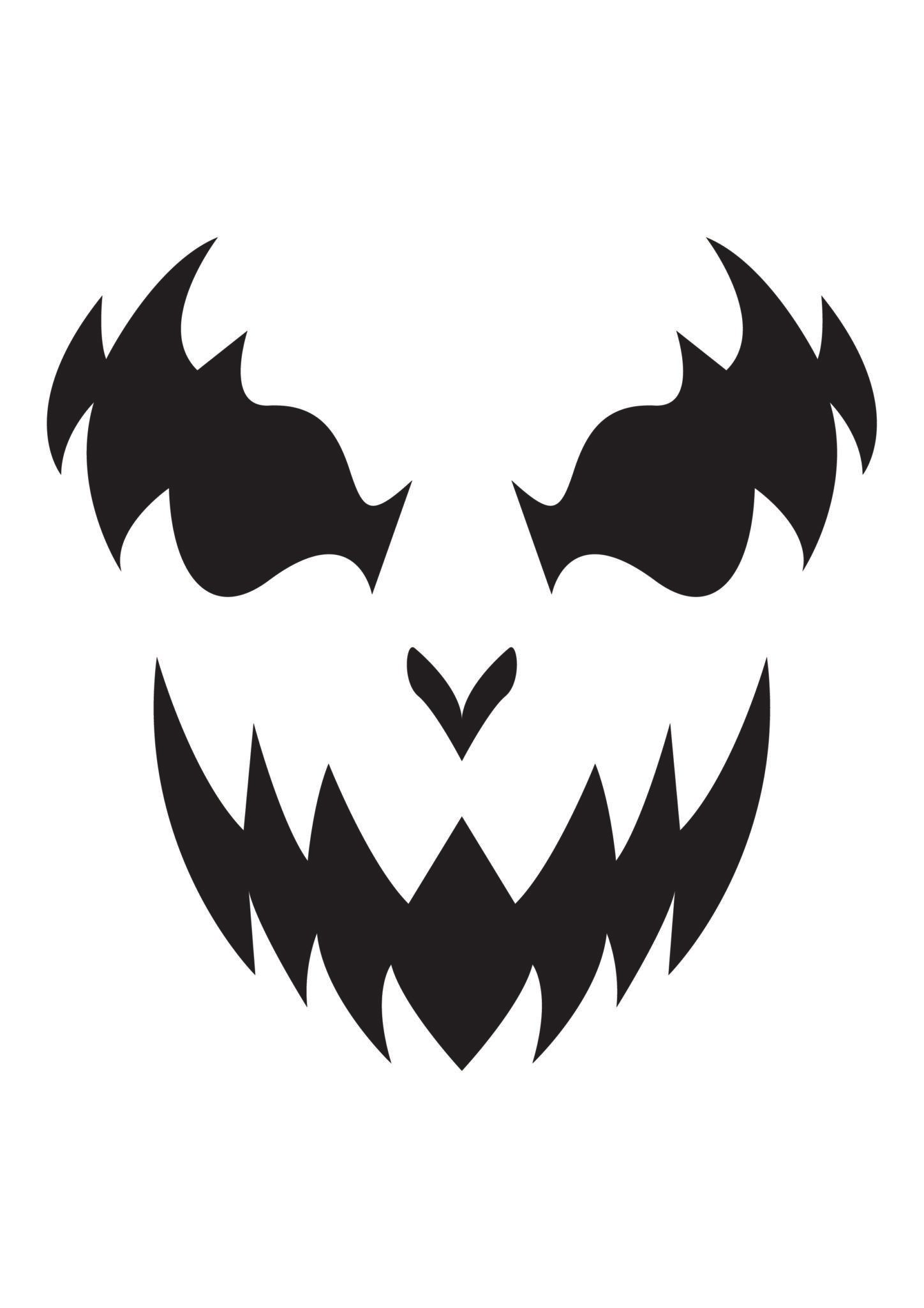 Free Printable Pumpkin Carving Templates | Partyrama Blog regarding Stencils For Carving Pumpkins Printable