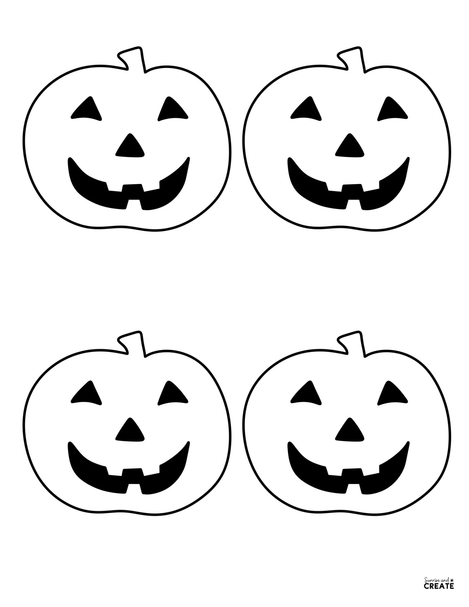 Free Printable Pumpkin Templates regarding Jack O&amp;amp;#039; Lantern Printable Templates