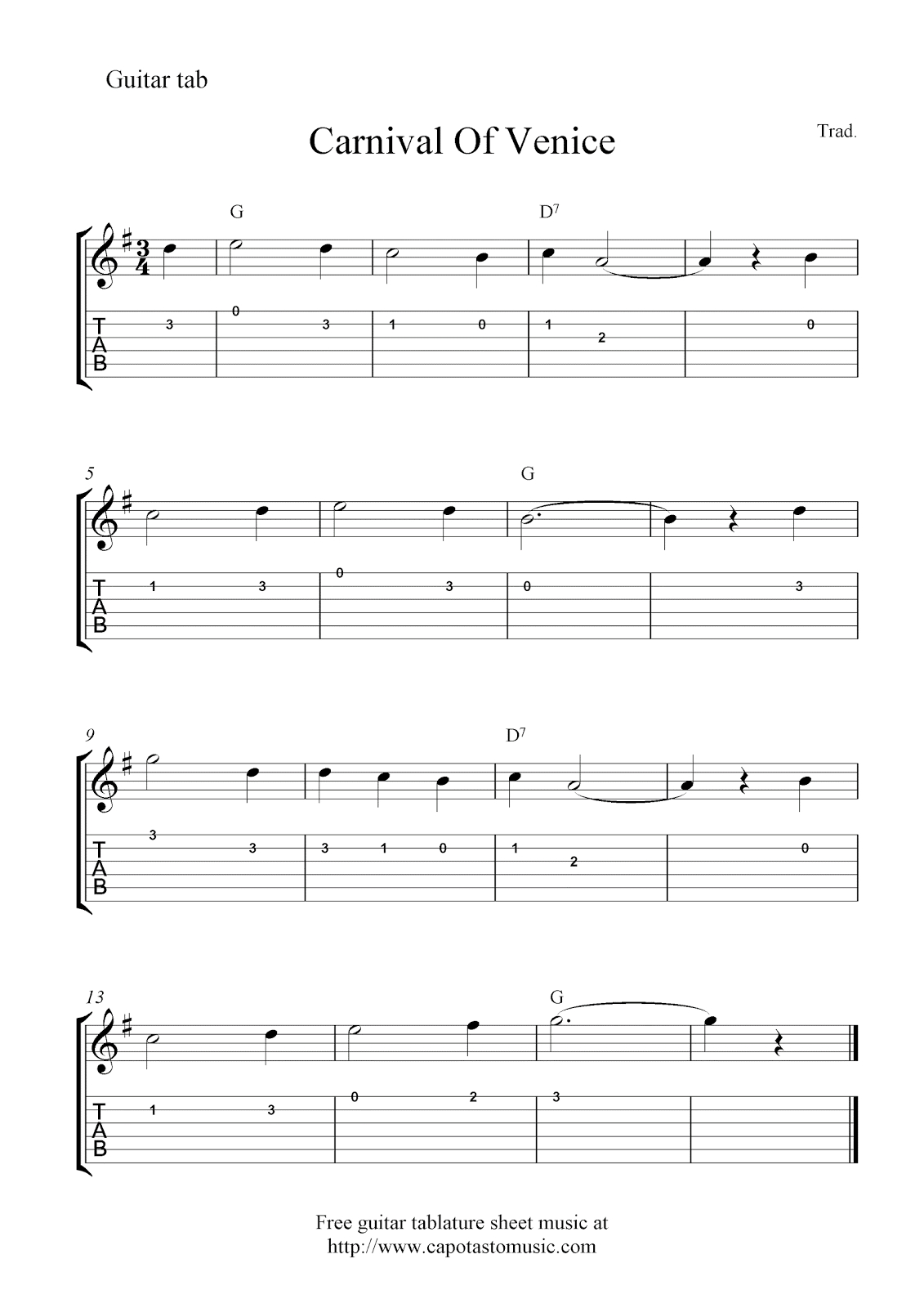 Free Printable Sheet Music For Guitar within Free Printable Sheet Music For Guitar