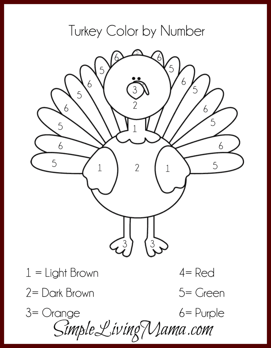 Free Thanksgiving Printables And Crafts For Kids - Simple Living Mama intended for Free Printable Crafts For Thanksgiving
