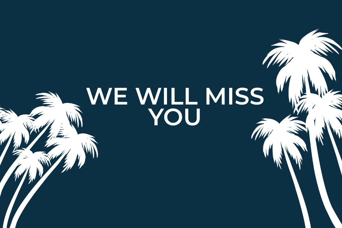 Free We Will Miss You Card Template To Edit Online for We Will Miss You Card Free Printable