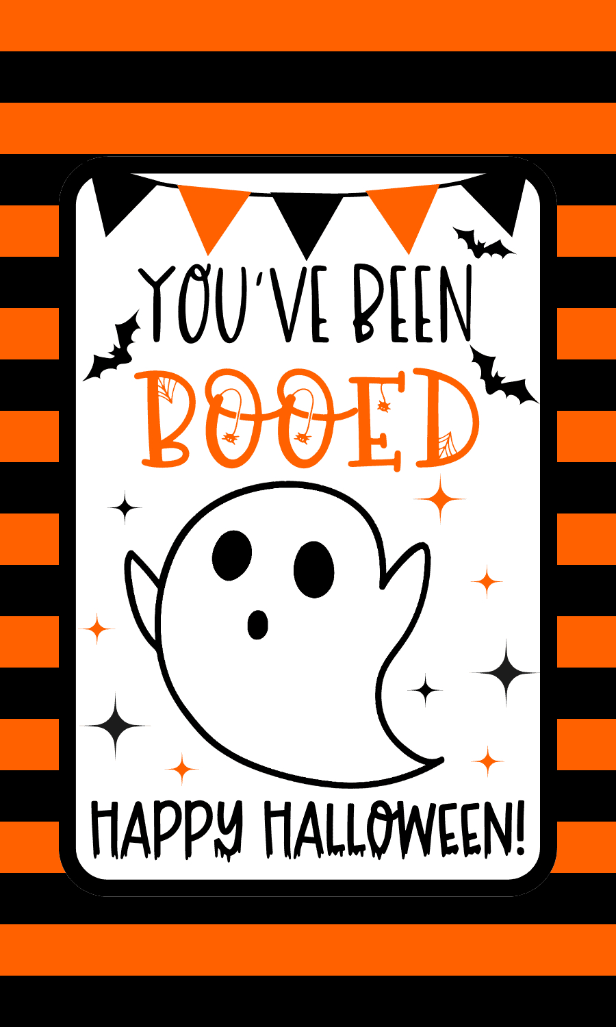 Free You&amp;#039;Ve Been Booed Printable Signs - Prudent Penny Pincher inside You Ve Been Booed Printable