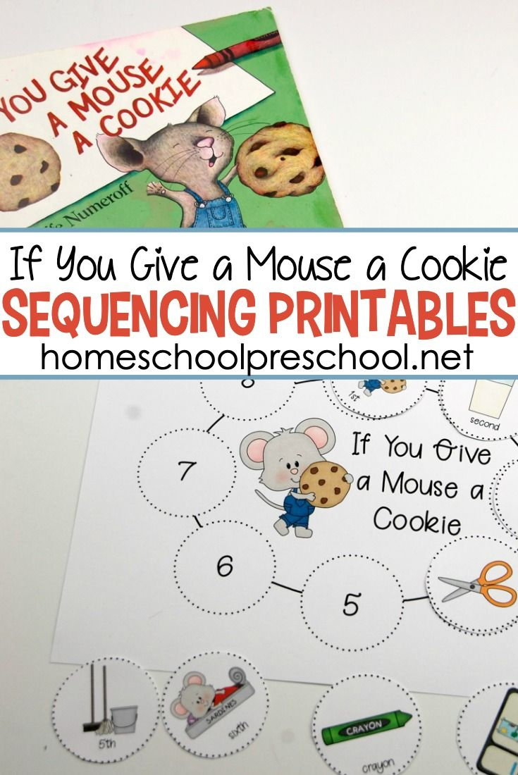 Fun If You Give A Mouse A Cookie Sequencing Printables! pertaining to If You Give a Mouse a Cookie Printable