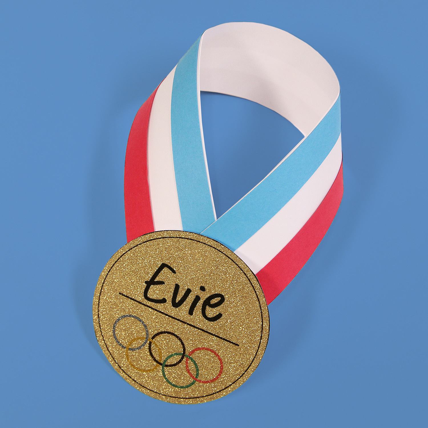 Gold Medals Craft - Free Printable Download intended for Printable Medals For The Olympics