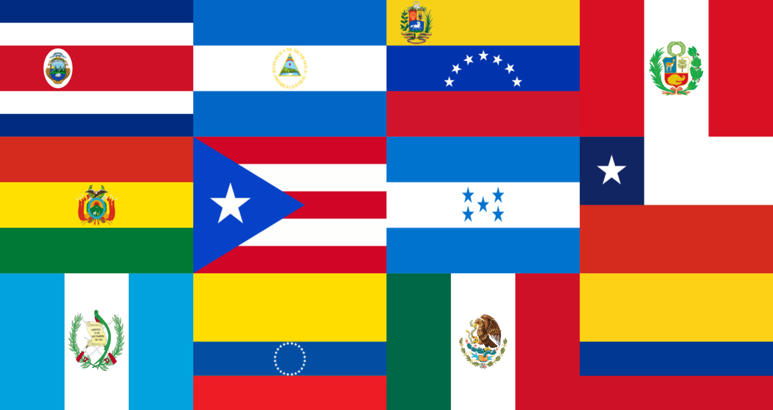 Hispanic Heritage Month Flags Printable - Printable Party Favors with Hispanic Heritage Month Flags Printable