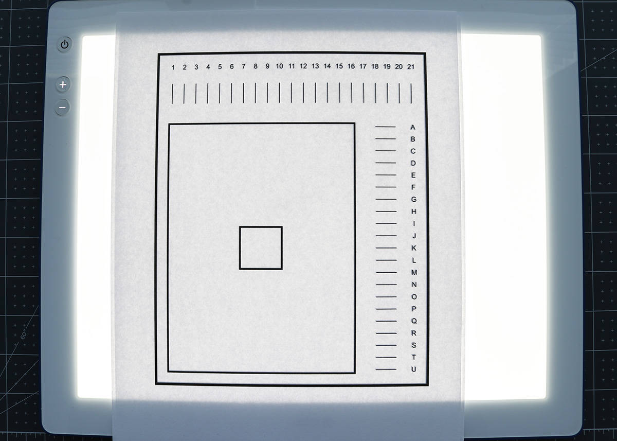 How To Calibrate Your Cricut For Print Then Cut - Aubree Originals intended for Calibration Chart Printable Cricut Calibration Sheet