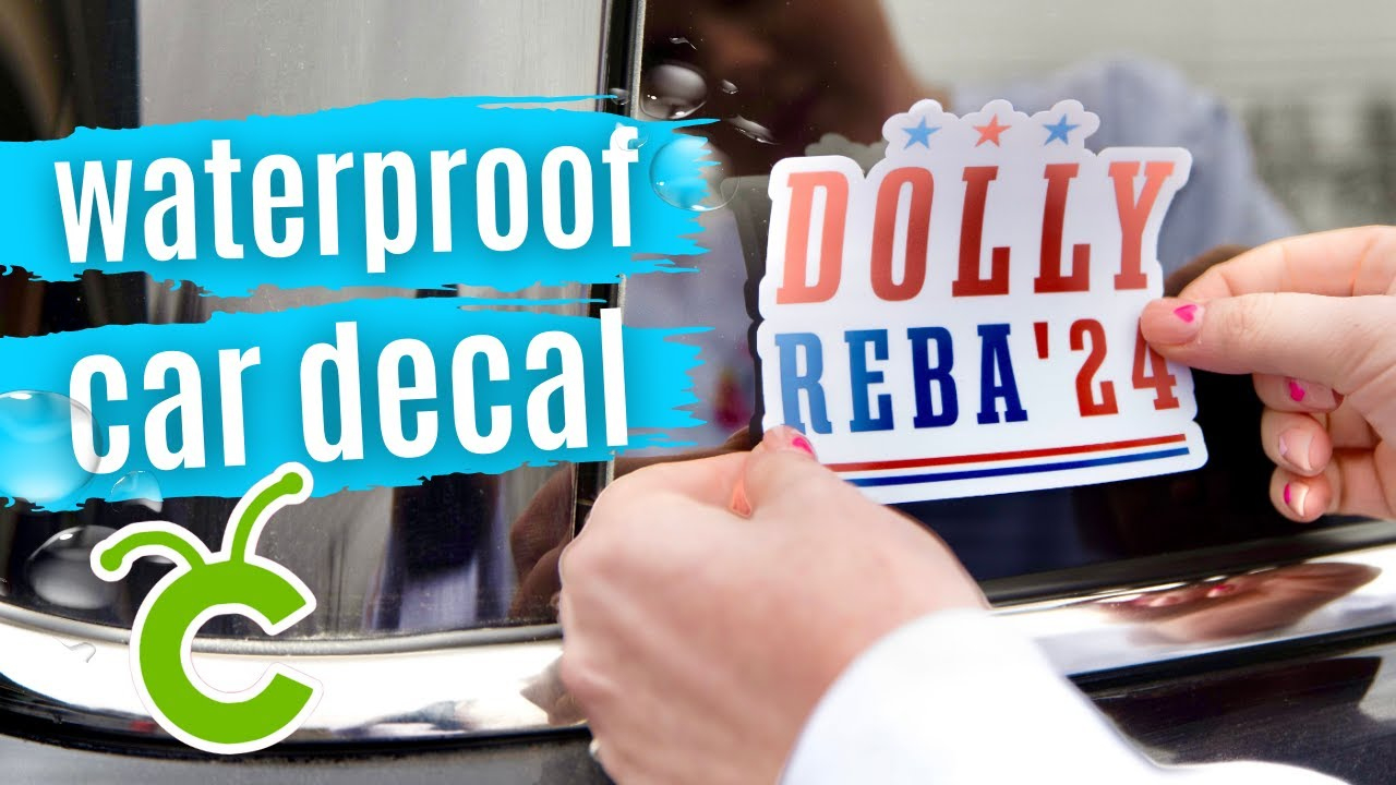 How To Make Car Decals With Cricut - Adhesive Vinyl &amp;amp; Printable Vinyl throughout How to Make Car Decals with Printable Vinyl