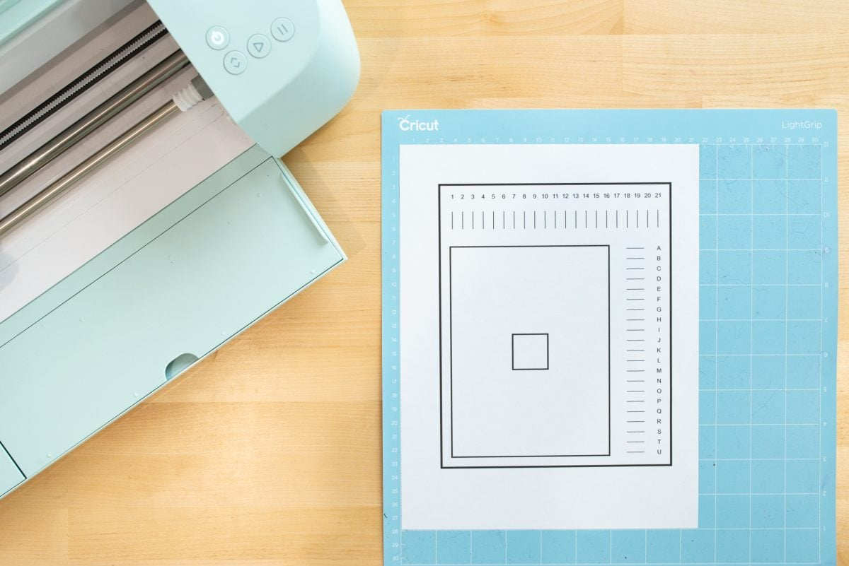 How To Use Cricut&amp;#039;S Print Then Cut Calibration - Hey, Let&amp;#039;S Make Stuff within Calibration Chart Printable Cricut Calibration Sheet
