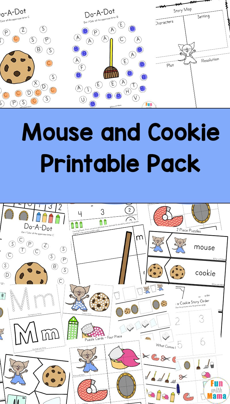 If You Give A Mouse A Cookie Printable Activities - Fun With Mama throughout If You Give A Mouse A Cookie Printable