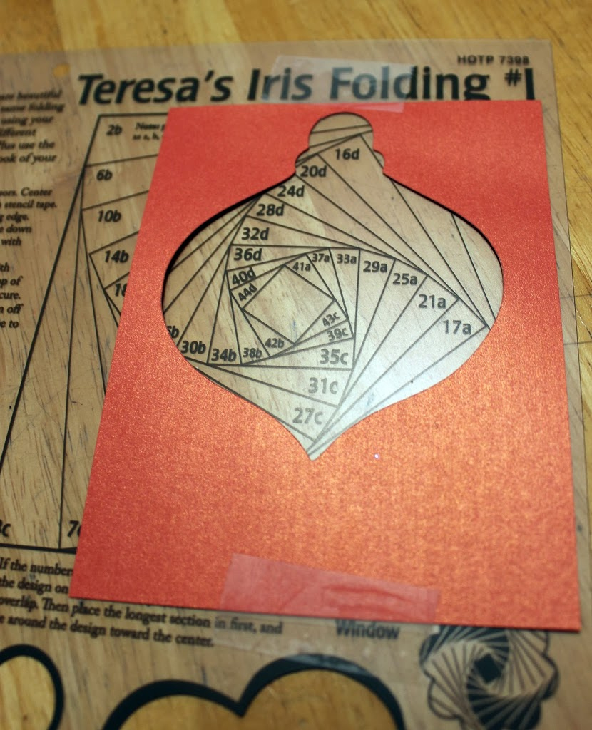 Iris Folding Card Tutorial — Craft-E-Corner throughout Printable Iris Folding Templates
