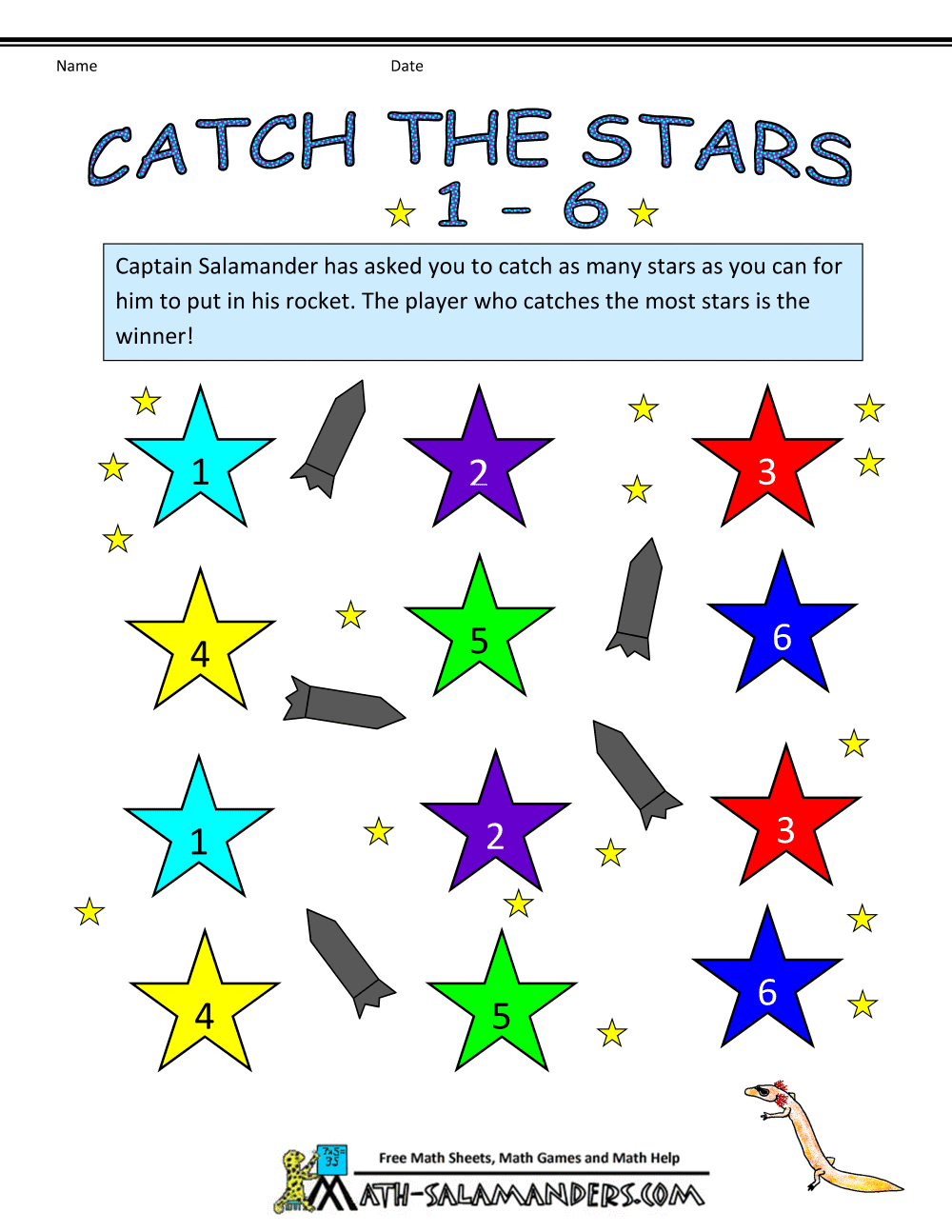 Kindergarten Counting Games within Free Printable Games For Kindergarten