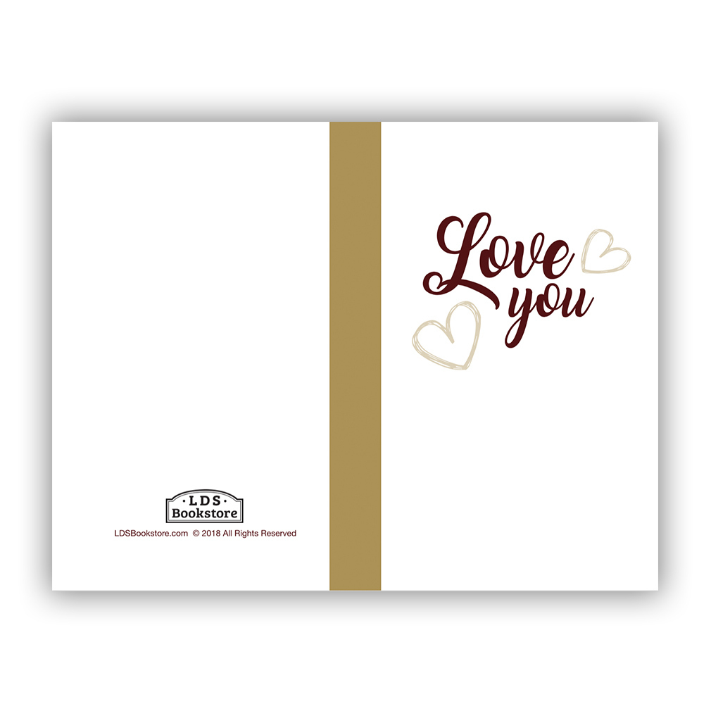 Love You Valentine&amp;#039;S Day Card - Digital Download In Lds intended for Printable I Love You Cards