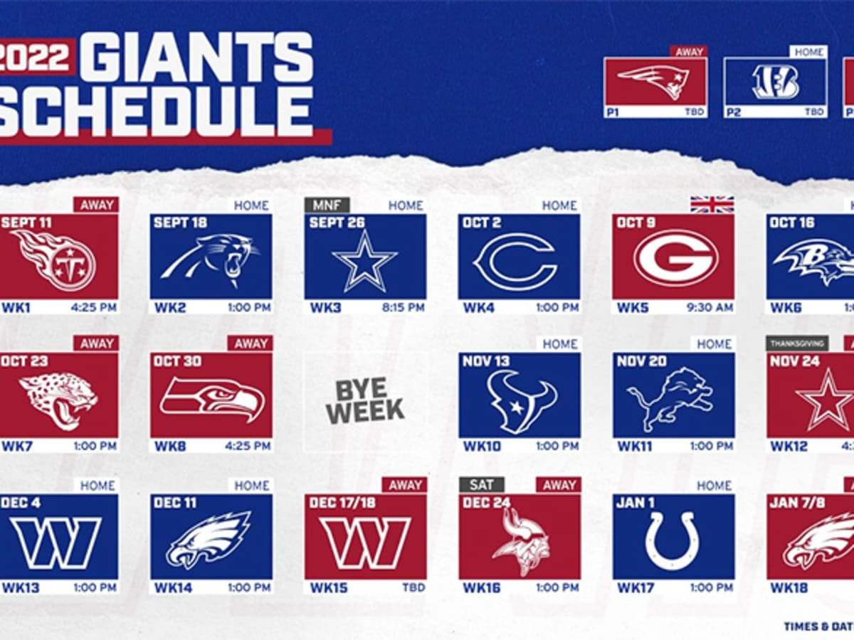 New York Giants 2024 Wandkalender – 30,5 X 30,5 Cm - Worksheets pertaining to Printable New York Giants Schedule
