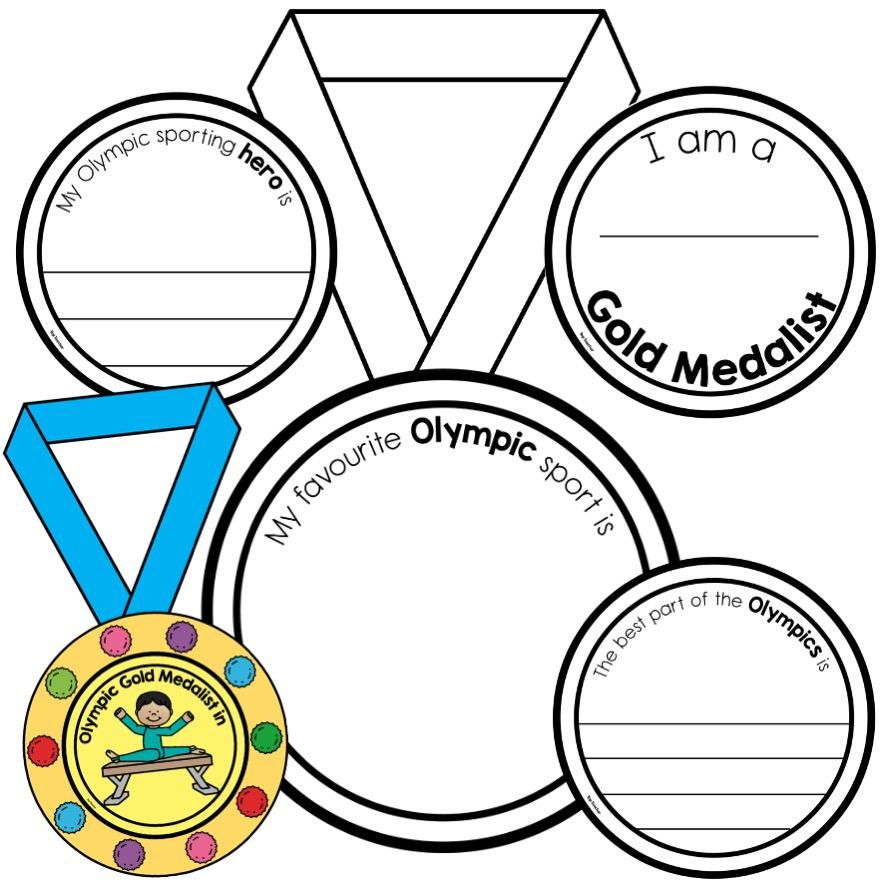 Olympics Paper Plate Medal Craft - Top Teacher pertaining to Printable Medals For the Olympics