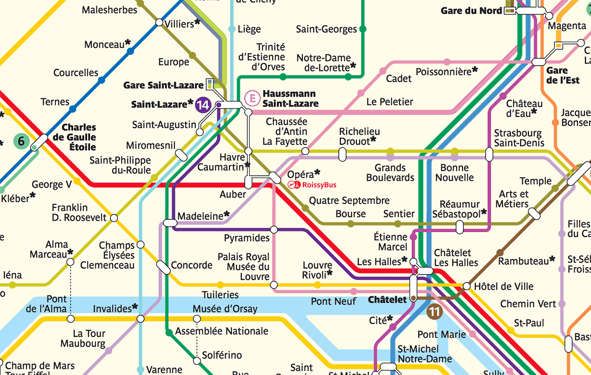Paris Metro Maps - Paristrain pertaining to Map of Paris Metro Printable