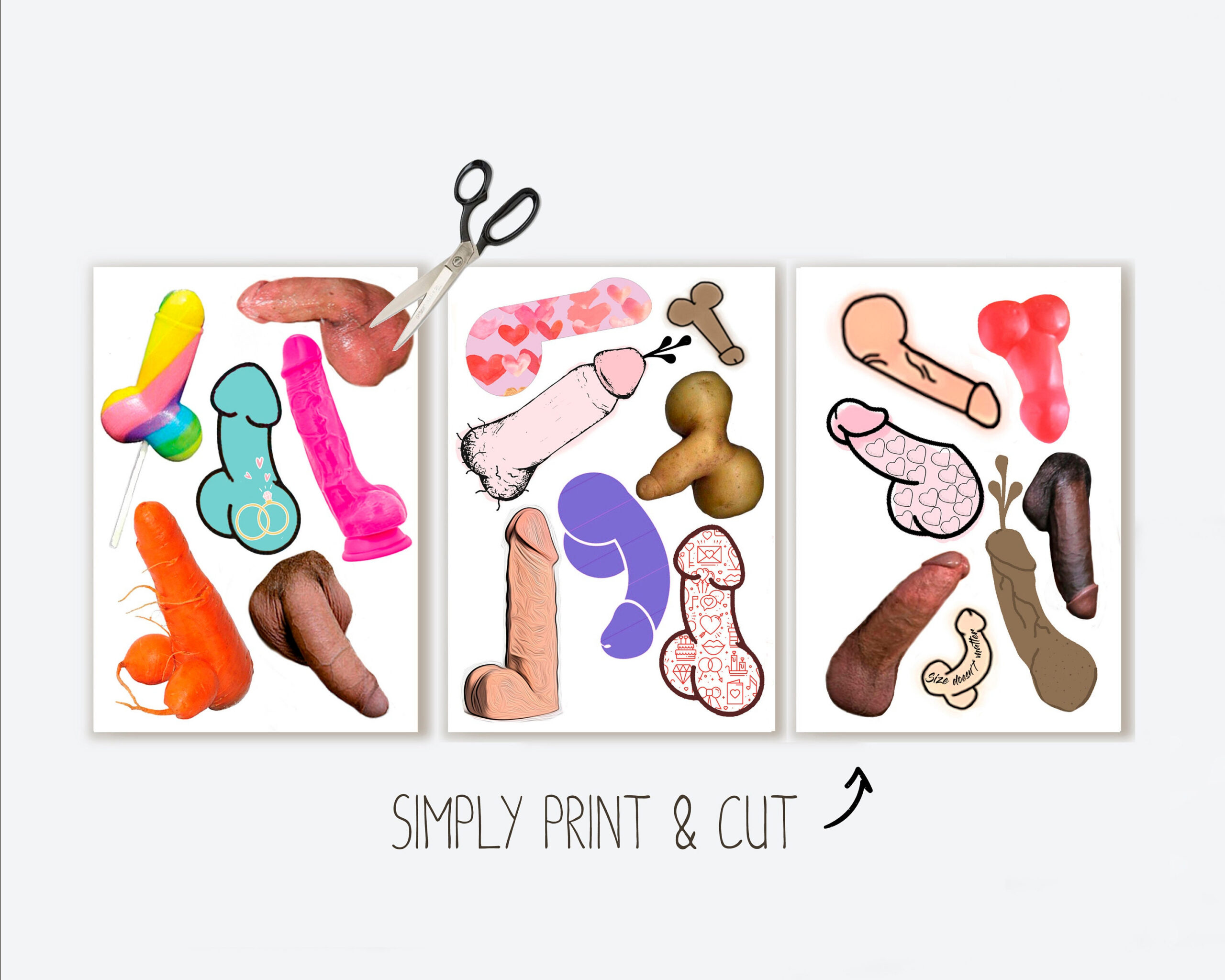 Pin The Junk On The Hunk, Drake, Junggesellinnenabigen Party intended for Printable Pin The Junk On The Hunk