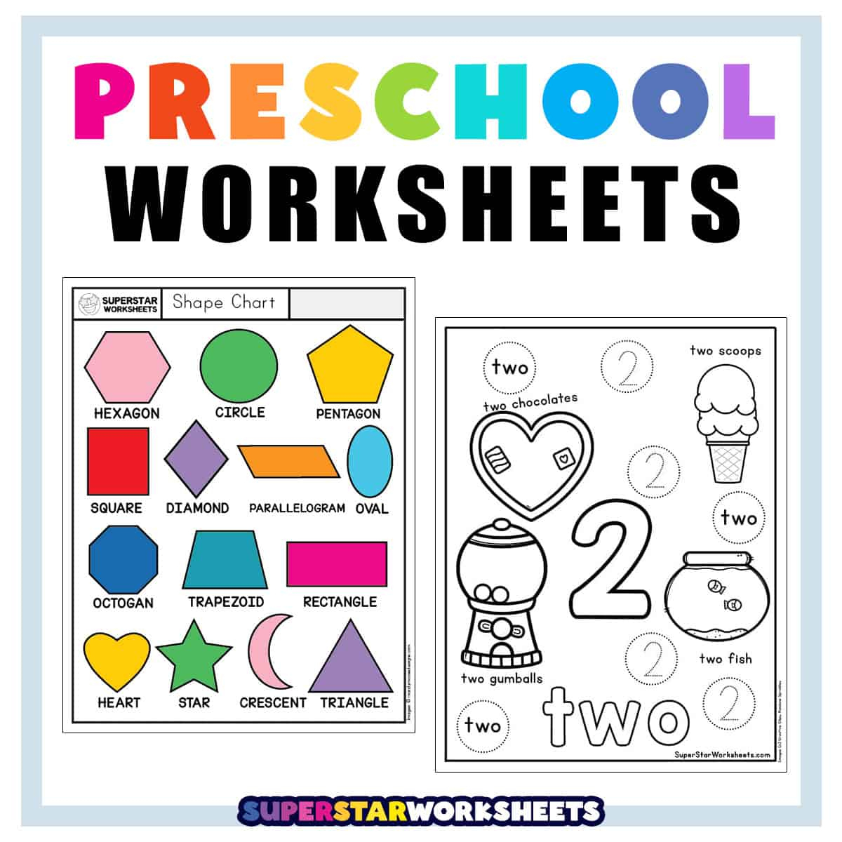 Preschool Worksheets - Superstar Worksheets regarding Free Preschool Worksheets Age 3 4 Printable