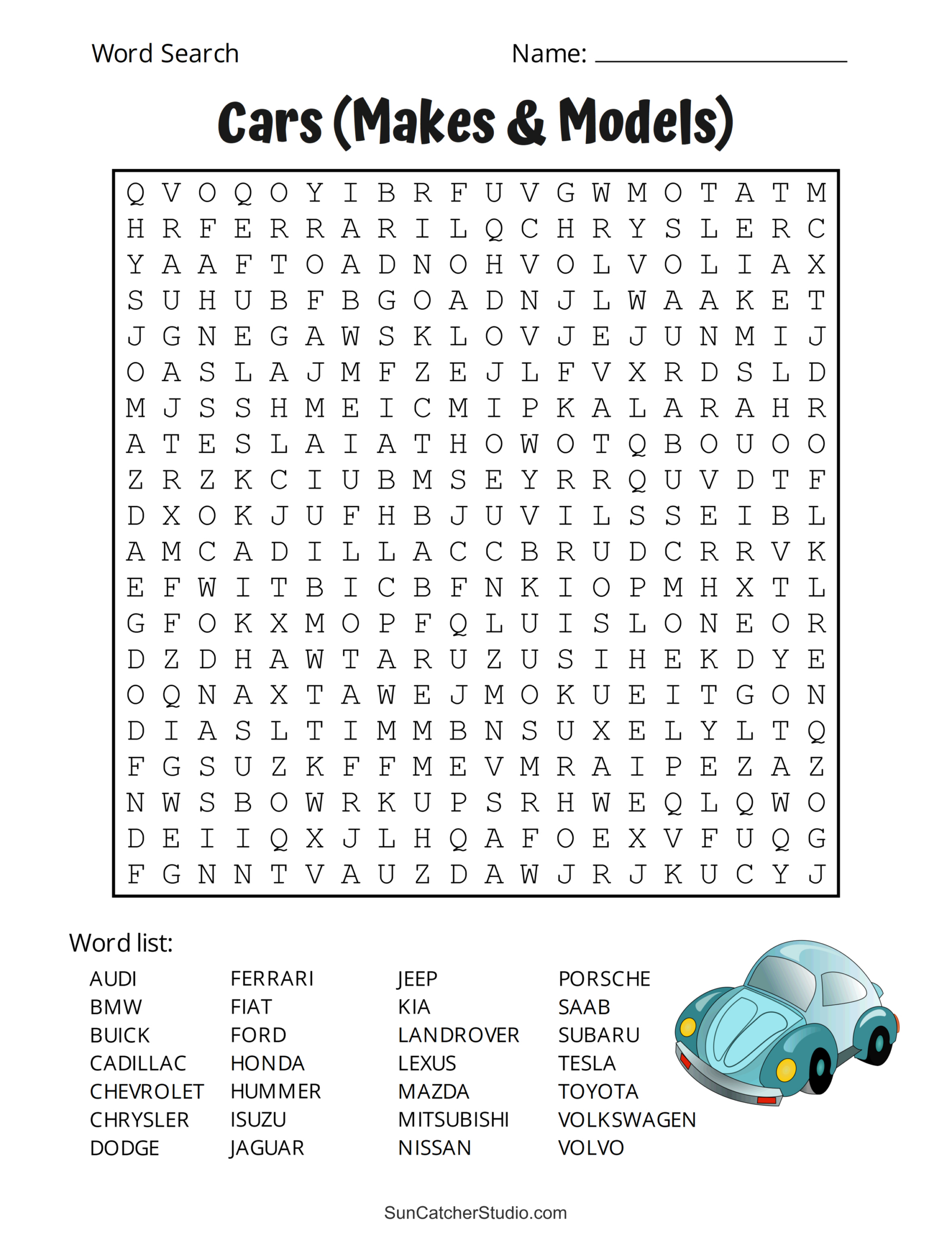 Printable Adult Word Search Puzzles (Word Find) – Free Printables for Free Printable Word Search Puzzles For Adults