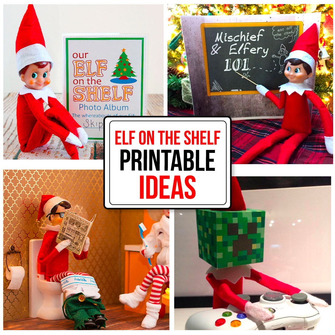 Printable Elf On The Shelf Ideas in Elf On The Shelf Ideas Printable