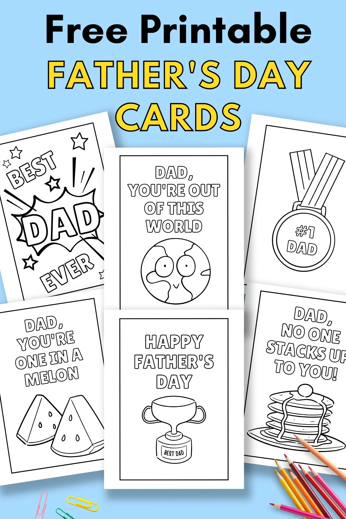 Printable Father&amp;#039;S Day Cards To Colour — Gathering Beauty intended for Free Printable Father&amp;#039;S Day Card