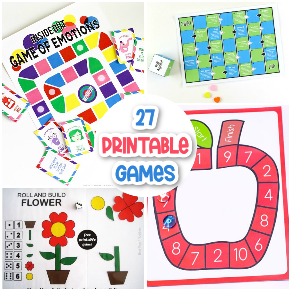 Printable Games For Kids - Messy Little Monster in Free Printable Games For Kindergarten
