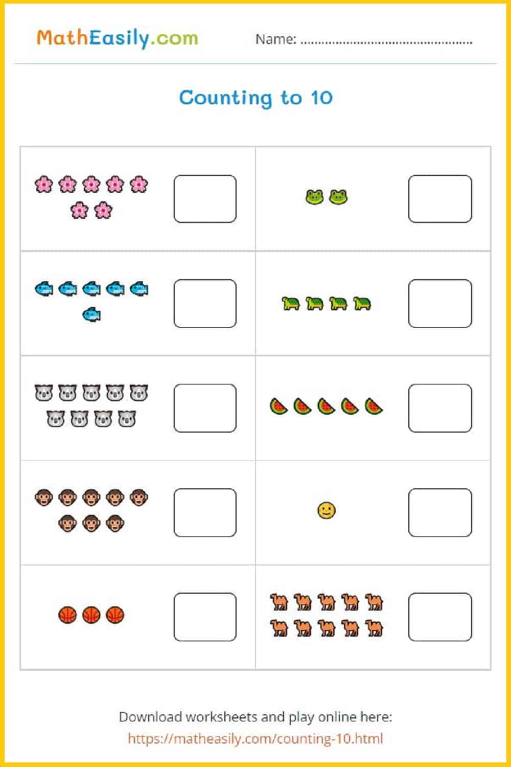 Printable Kindergarten Math Worksheets Pdf | Free Download inside Free Printable Math Activities For Preschoolers